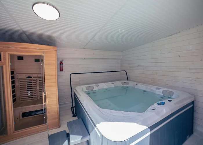 Piscine-spa-sauna, 25 Personnes, 5 Mn Ocean 술락쉬르메르